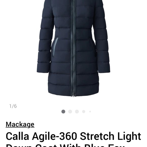 **SOLD** Mackage Down Parka / Puffer Coat - Picture 3 of 9
